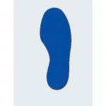 Floor Signal Blue Markersfeet 300 X 100 mm Pk 10 (5 Left5 Right) 389725