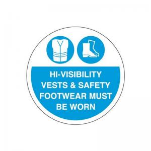 Floor Marker 430mm Dia High Vis Vests & Safety Footwear 389740