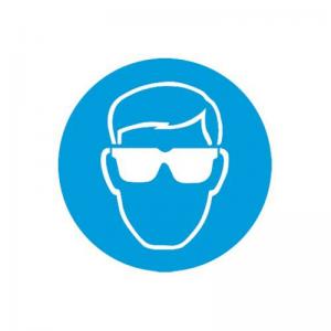 Floor Marker 430mm Eye Protection Symbol 389742