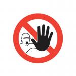 Floor Marker 430 Mmmanhand Stop Symbol 389748