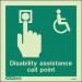Disability Assistancecall Point Sign 389810