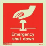 Emergency Shut Down Sign 389812