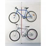 2-Bike Floor/Ceiling Mount Storage Rack-