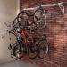 Wall mounted cycle hook rack - 6 bike capacity 389871