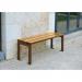 Wood and steel bench 389890