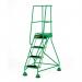 Classic Bs Range Spring Loaded Mobile 4 Treadstep Anti-slip Treads - Green 389916