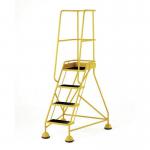 Classic Bs Range Spring Loaded Mobile 4 Treadstep Anti-slip Treads - Yellow 389917