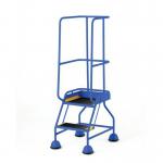 Classic Bs Range Spring Loaded Mobile 2 Treadstep Anti-slip Treads - Blue 389925