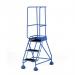 Classic Bs Range Spring Loaded Mobile 3 Treadstep Anti-slip Treads - Blue 389933