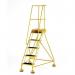 Classic Bs Range Spring Loaded Mobile 5 Treadstep Anti-slip Treads - Yellow 389940