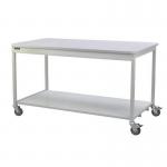 Mailroom Workbench Open Withsteel Lower Shelf 840 X 1830 X 750 Mobile 389954