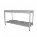 Mailroom Workbench Open 840 X 1230 X 900 with Steel Lower Shelf 389957