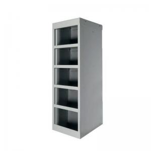 Post Box Lockers 5 Comp Grey Without Doors 389972