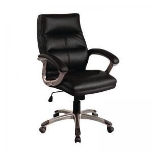 Medium back leather effect executive office chair 389991
