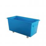 400 Ltr. nesting plastic container trucks - polypropylene base 390071