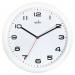 Budget wall clock White 390163