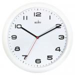 Budget wall clock White 390163