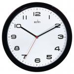 Budget wall clock Black 390164