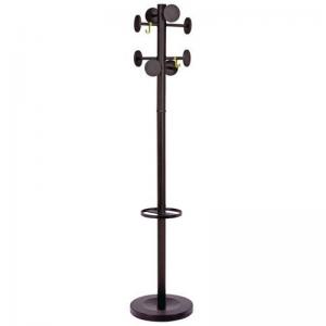 Stan 8Xl Hook Coat & Umbrella Stand - Black 390281