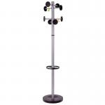 Stan 8 Xl Hook Coat& Umbrella Stand - Silver 390282