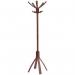Caf 10 Hook, Rotating,wooden Coat Stand 390285