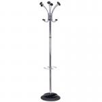 Chrome coat and umbrella stand 390286