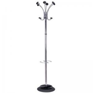 Chrome coat and umbrella stand 390286