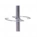 Chrome coat and umbrella stand 390286