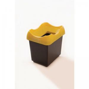 Colour coded open top recycling bins 390497