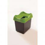 Colour coded open top recycling bins 390498