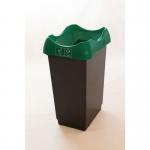 Colour coded open top recycling bins 390500