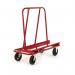 Heavy duty dry plasterboard and panel trolley 390544