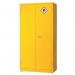 1830 X 915 X 459 Yellowsupplied with 3 Shelves 390859