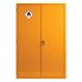1830 X 1220 X 459 Yellowsupplied with 3 Shelves 390860