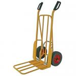 Easy tip sack truck with D shaped hand grips, capacity 250kg 390978
