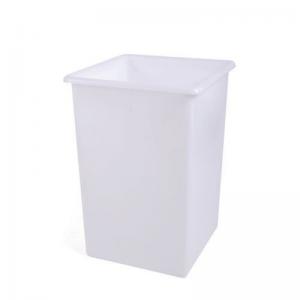 Heavy duty food grade rectangular tank, 118L Blue 391063
