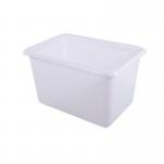 Heavy duty food grade rectangular tank, 200L Natural 391077