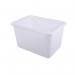 Heavy duty food grade rectangular tank, 200L Natural 391077