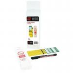 Ladder Safety Tag Kit - Box(10 Holders, 10 Inserts, 1 Pen) 391198