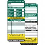 Scaffold Safety Tag Inserts(pack of 10) 391199