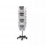 Wire literature floor stand 391208