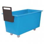 Slingsby tapered plastic container trucks with handles 392095