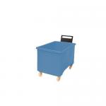 Box Mobile Pallet Blue927X584X508mm With