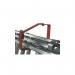 Lockable Ladder Wall Brackets (pair)with 1 Padlock Included 392149