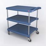 MyCart® plastic shelf trolleys with Microban® anti-bacterial protection 392266