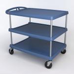 MyCart® plastic shelf trolleys with Microban® anti-bacterial protection 392268