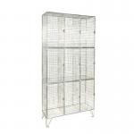 3 Door Mesh Locker 1980 X 300 X 305 Nest 3 392617