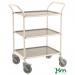 Konga three tier service trolleys with removable non-slip surface trays 393941