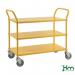 Konga two tier trolley - zinc plated 393944