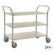 Konga three tier trolley - zinc plated 393946